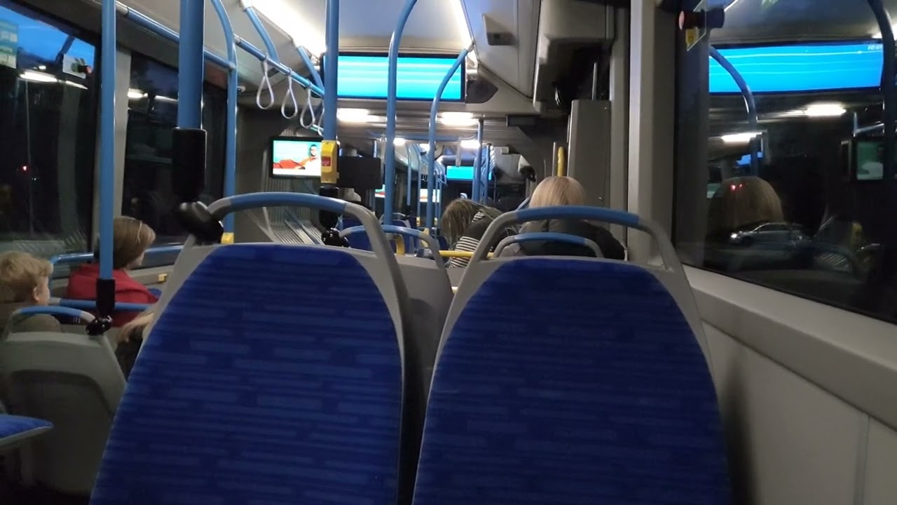 Bendy electric! Helsingin Bussiliikenne 2203, Volvo 7900EA B0EA (electric)