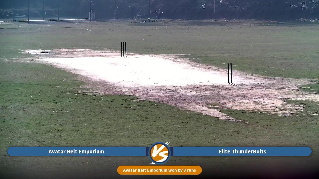 Elite ThunderBolts vs Avatar Belt Emporium | Live - Muzaffarnagar Crossline Cricket Stadium