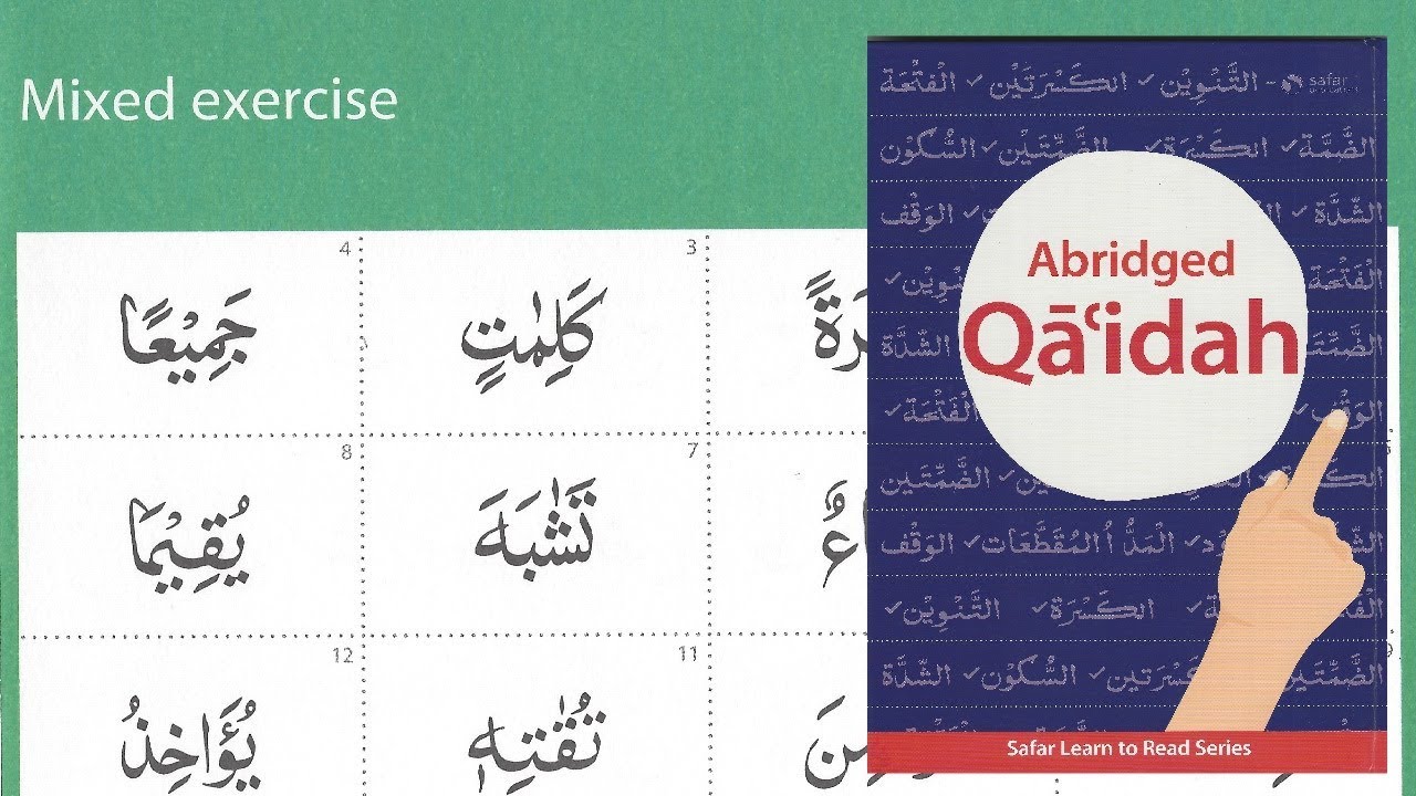 Mixed exercise safar qaidah page 30 Tajweed Tips & Tricks
