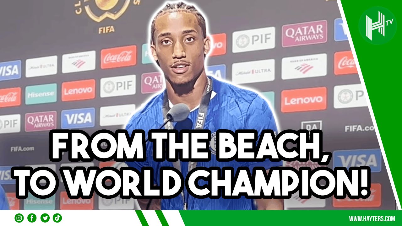 I came to Chelsea to WIN TROPHIES! | Joao Pedro from the beach to WORLD CHAMPION