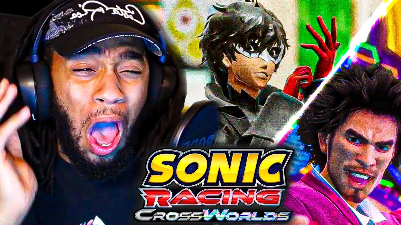 THEY GOT ME SCREAMING WITHOUT THE S! // Sonic Racing: CrossWorlds Summer Games Fest Trailer Reaction