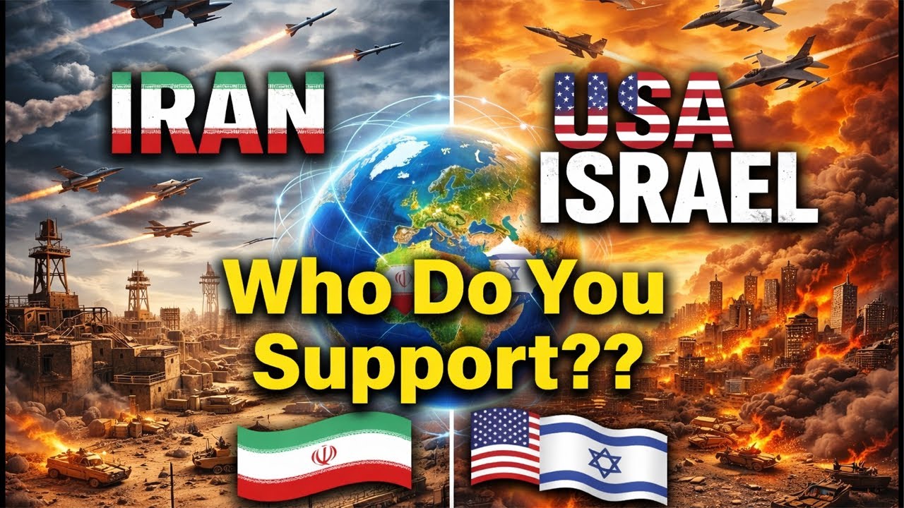 Who Do You Support?? 🤔 #iran #usa #israel #war #trending #military #ww3