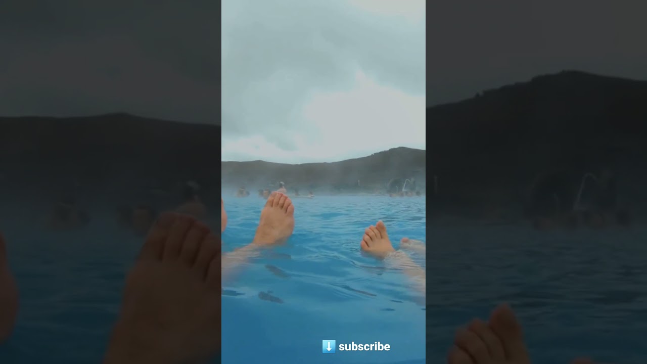 Unique Spa Experience for Adventurous Couples: Blue Lagoon in Iceland #shorts #travel