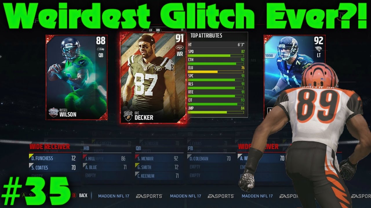Madden 17 Draft Champions #35! New Draft! Weirdest Glitch Ever?!