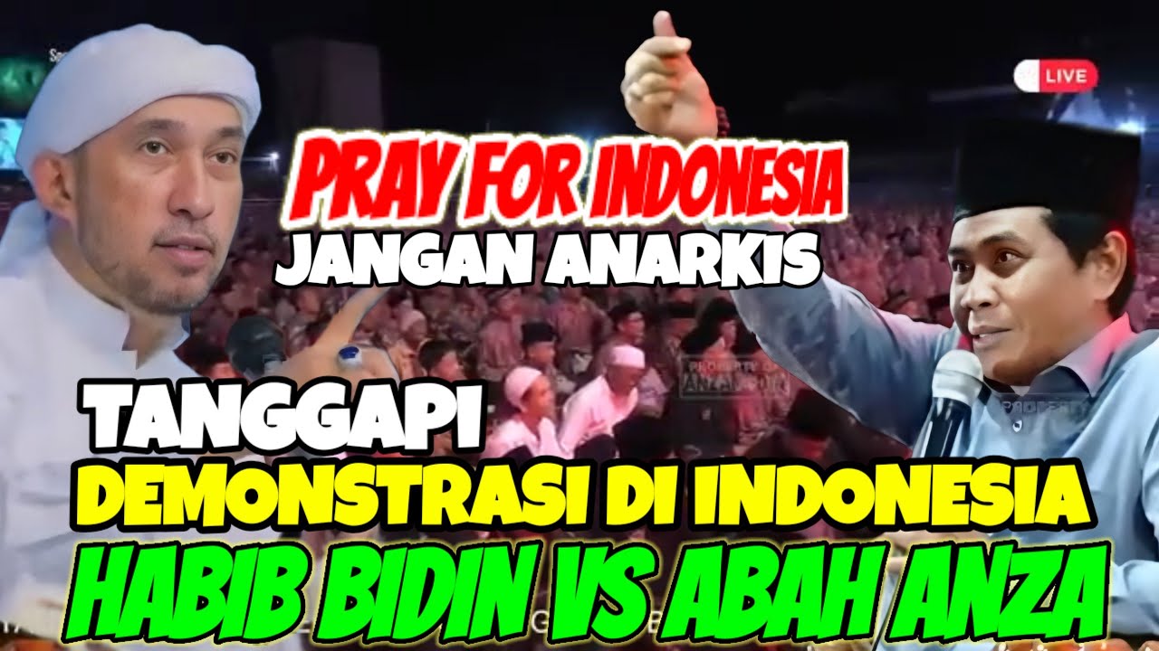 KH ANWAR ZAHID VS HABIB BIDIN AZZAHIR ‼️TANGGAPAN DEMONTRASI DI INDONESIA 
