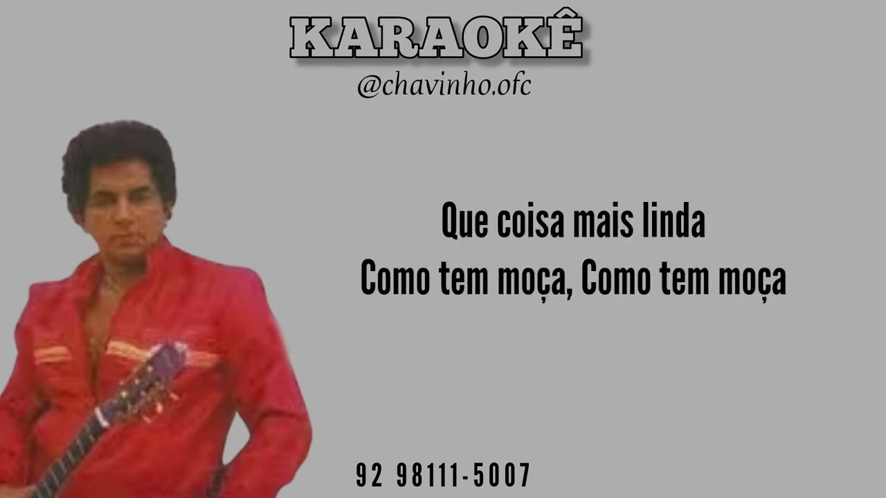 REGINALDO ROSSI - RECIFE = KARAOKÊ (Play-back original)com backing-vocal 