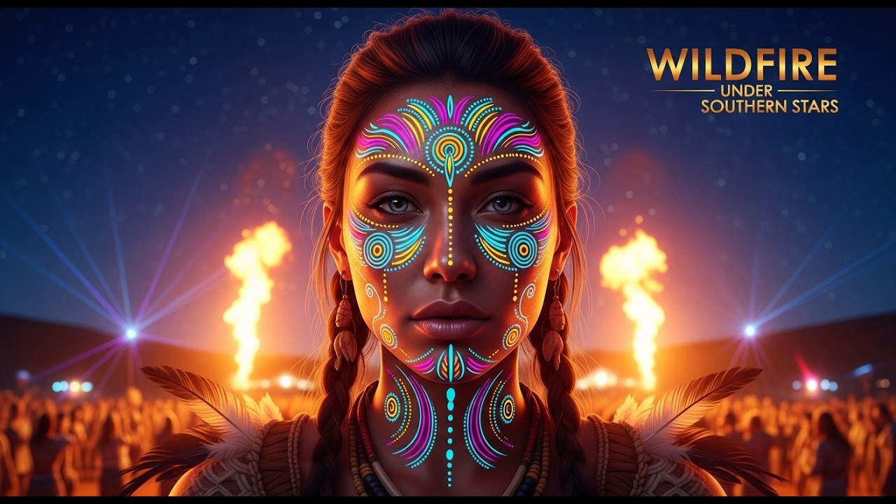 Wildfire Under Southern Stars | Epic Australian Desert Night EDM