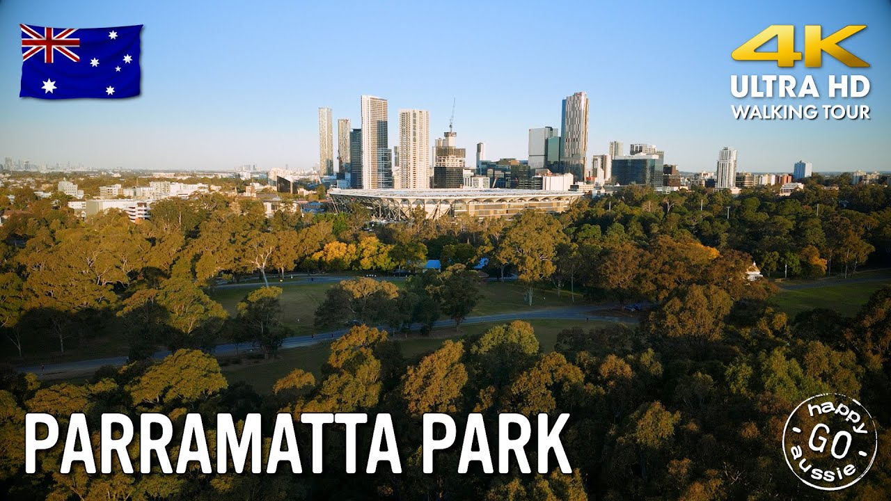 Sydney Australia: Exploring Parramatta Park - 4K Walking Tour