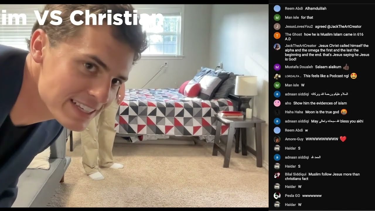 Grayson Brock vs Muslim Revert LEARNING HOW TO PRAY