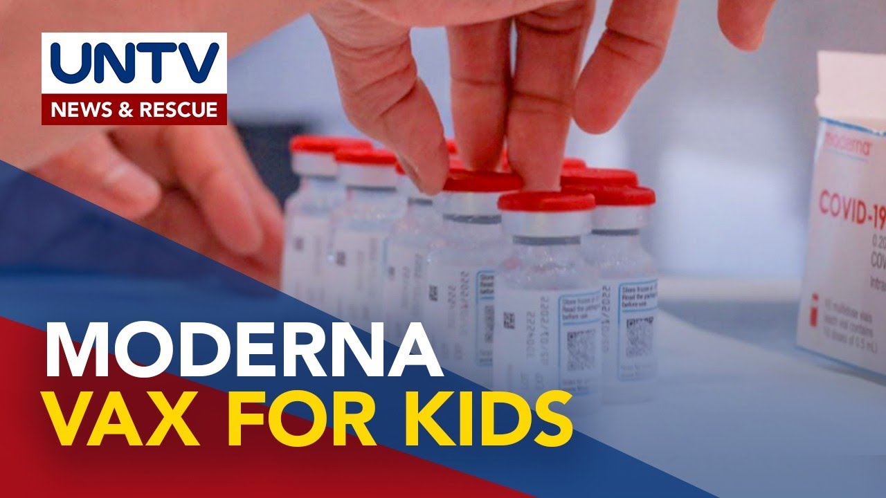 No rollout yet of Moderna COVID-19 vaccines for 6-11 years old