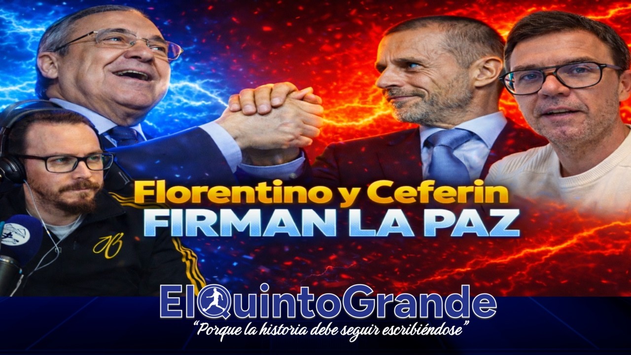 🔥🤝 ¡FLORENTINO y CEFERIN FIRMAN LA PAZ! ⚽💥 Acuerdo HISTÓRICO Real Madrid - UEFA 🏆📜