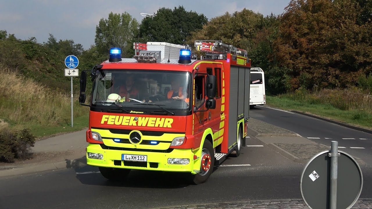 HLF 20/16 FF Markranstädt + RTW ASG Leipzig