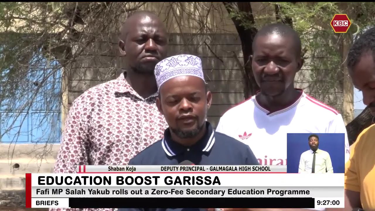 Fafi MP Yakub rolls out a zero-fee secondary education programme