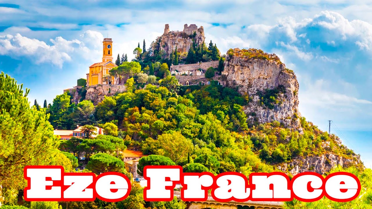Средневековая деревушка Эз, Франция. The medieval village of &Egrave;ze, France - French Riviera