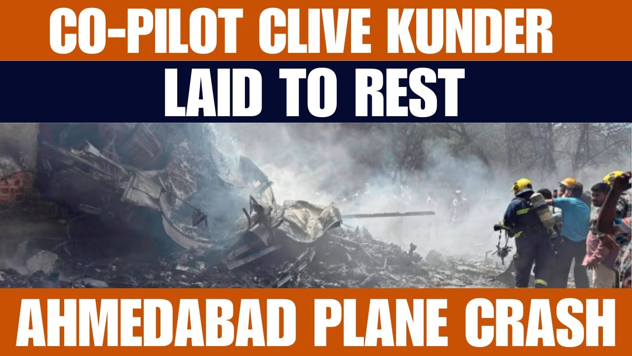 Final Farewell to Co-Pilot Clive Kunder in Mumbai After Air India Crash | Ahmedabad Plane Crash