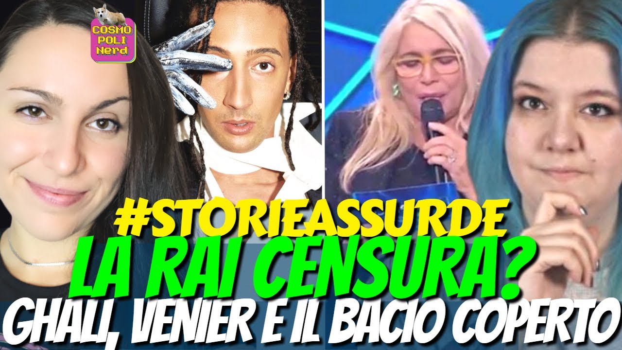 LA RAI CENS*RA? GHALI, DARGEN, COMUNICATO VENIER e BACIO COPERTO #STORIEASSURDE CON GIULIA BIFROST