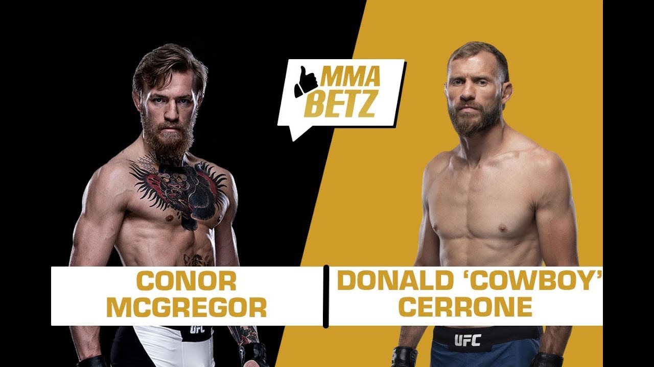 UFC 246 Conor McGregor vs Cowboy: Maziars speltips