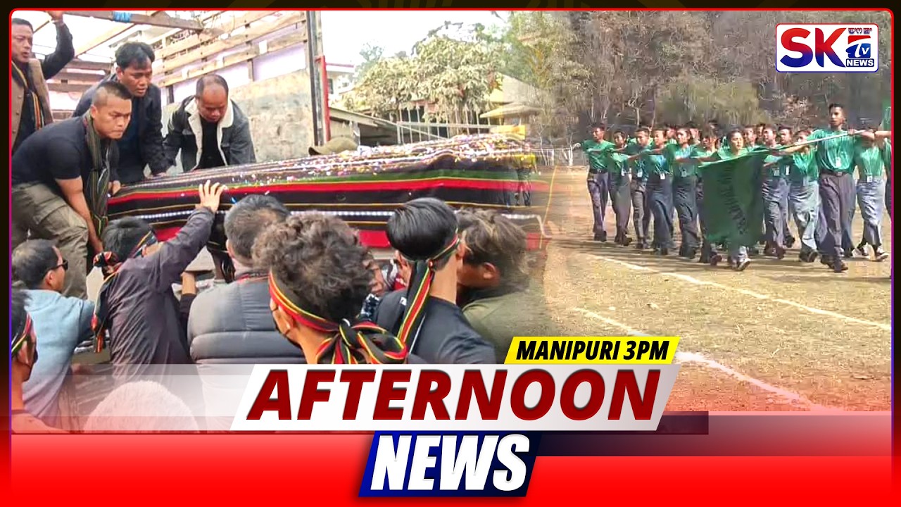 SKTV'S AFTERNOON MANIPURI NEWS [26/02/26 - 03:00 PM] [LIVE]