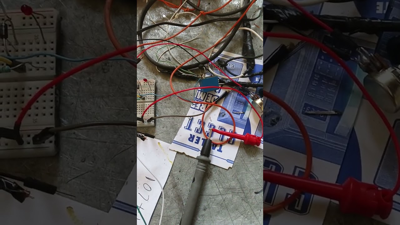 Comparador de voltaje lm393n experimentación.