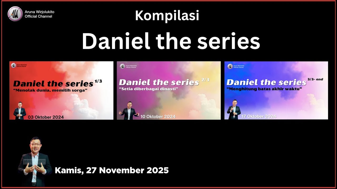 Aruna Wirjolukito - Kompilasi Daniel the series (3 seri dalam 1 tayangan) - 27 November 202