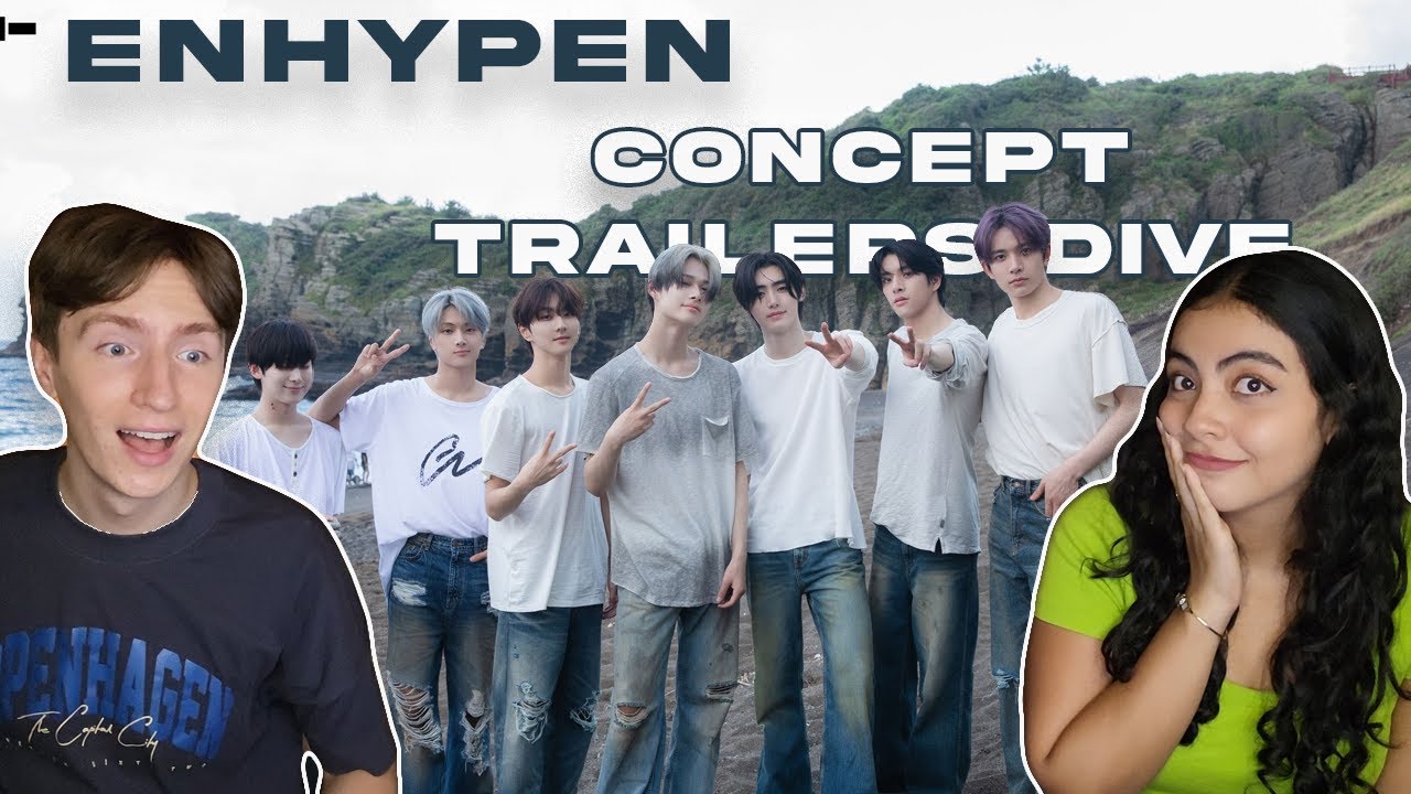 Music Producer and K-pop Fan React to ENHYPEN - Concept Trailers (Orange Blood and Dark Blood)