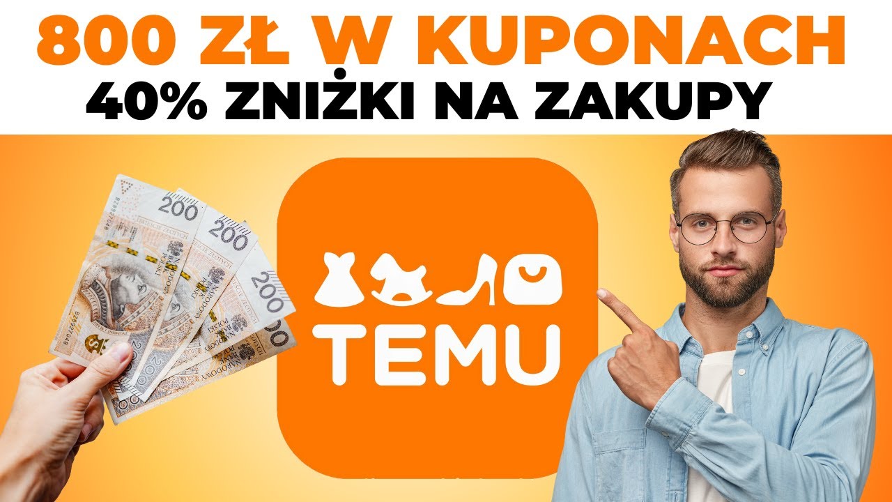 TEMU 🧡 DARMOWE KUPONY 800 ZŁ I 40% ZNIŻKI 🧡 PREZENTY ZA 0 ZŁ #temu