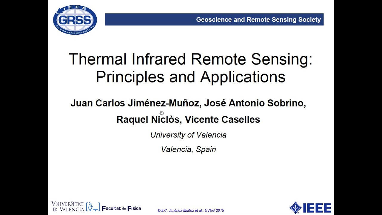15. Thermal Infrared Remote Sensing: Principles and Applications
