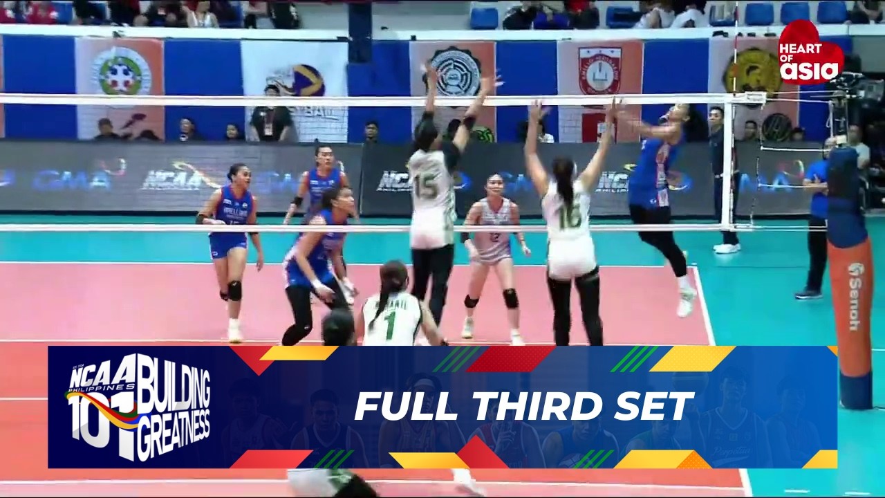 FULL THIRD SET (Quarterfinals) - Benilde Lady Blazers vs Arellano Lady Chiefs | NCAA Season 101