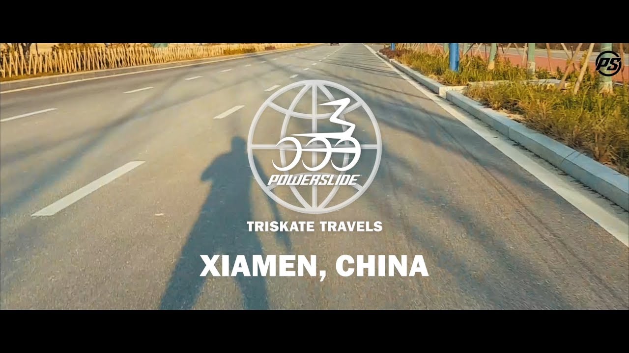 Powerslide Triskate Travels - Xiamen China