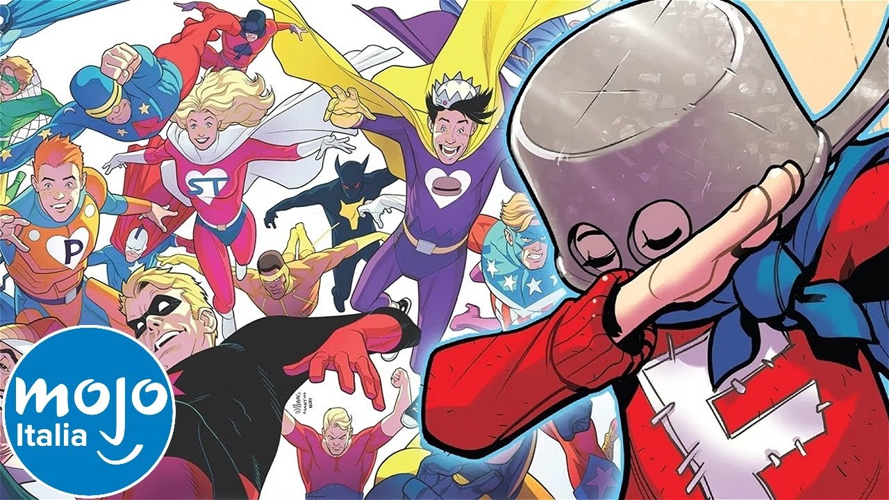 Un'altra Top 10+10 ORIGINI più ASSURDE di SUPEREROI!
