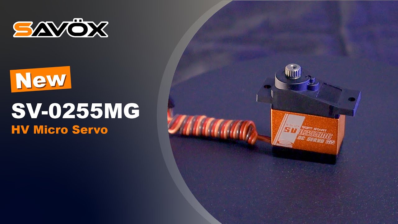 【SAVOX】SAVOX New HV Micro Servo - SV-0255MG
