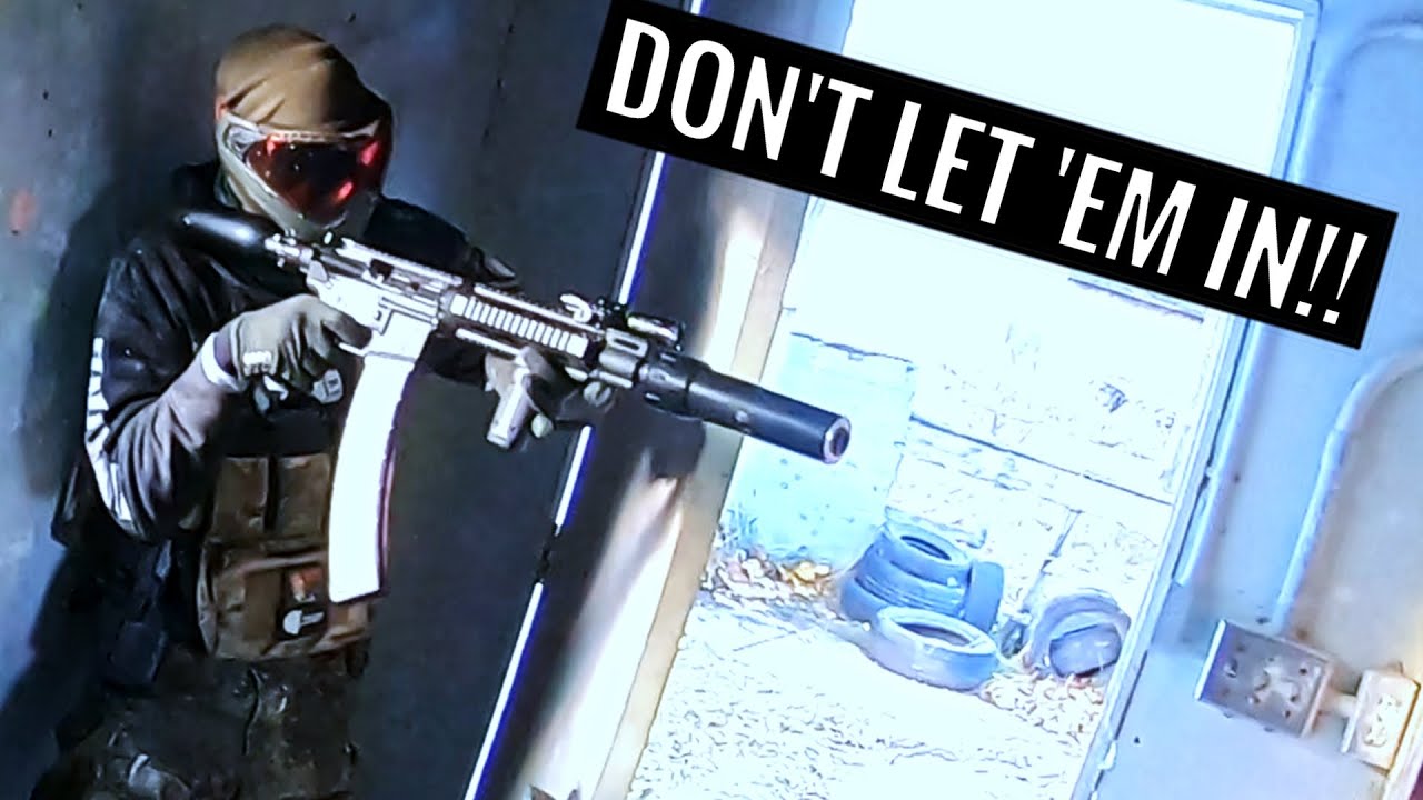 WE WERE TRAPPED!!        Magfed Paintball PRZ PAINTBALL