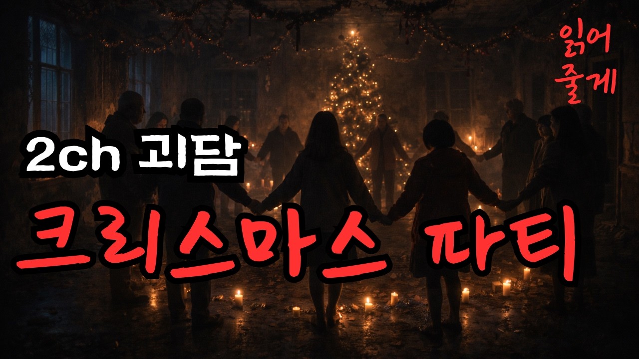 [공포라디오] 비밀스러운 크리스마스 파티 l 2ch 괴담ㅣ읽어줄게ㅣ배우의 라디오ㅣ무서운이야기
