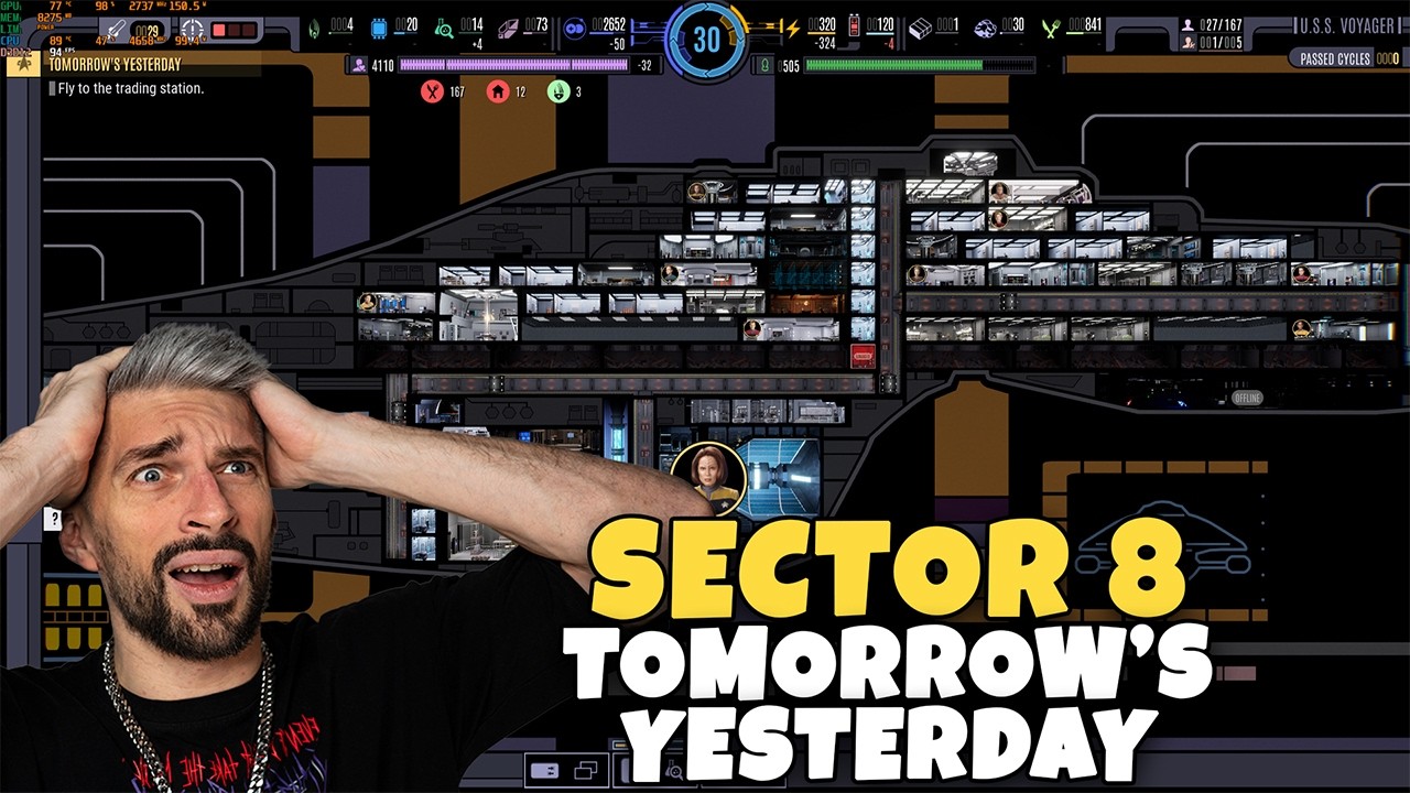 Ship ALMOST Repaired, We have TECH. What can go Wrong?. Sector 8: Tomorrow's Yesterday.