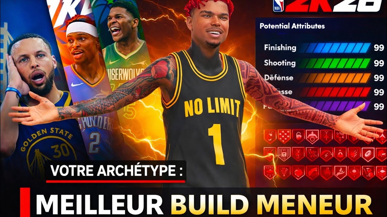 CE BUILD A 99 3PTS, 94 INT, 93 DUNK, 92 ORGA EST UN CHEAT CODE SUR NBA 2K26