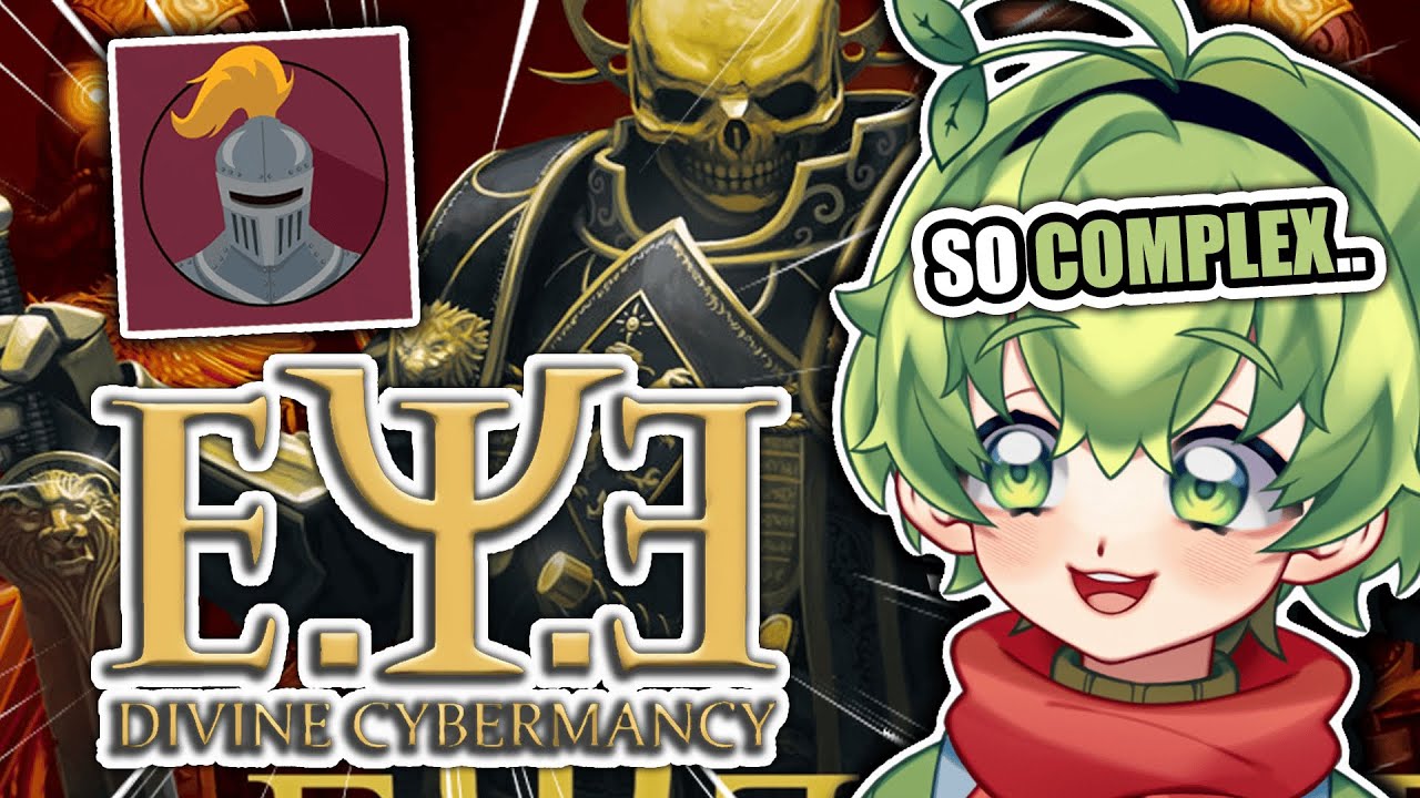 Cabbage Vtuber reacts to E.Y.E. Divine Cybermancy Review!!