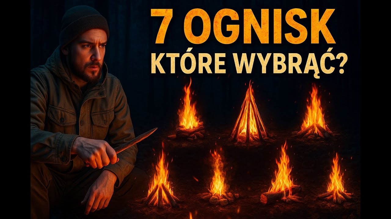 TYPES OF CAMPFIRE / RODZAJE OGNISK