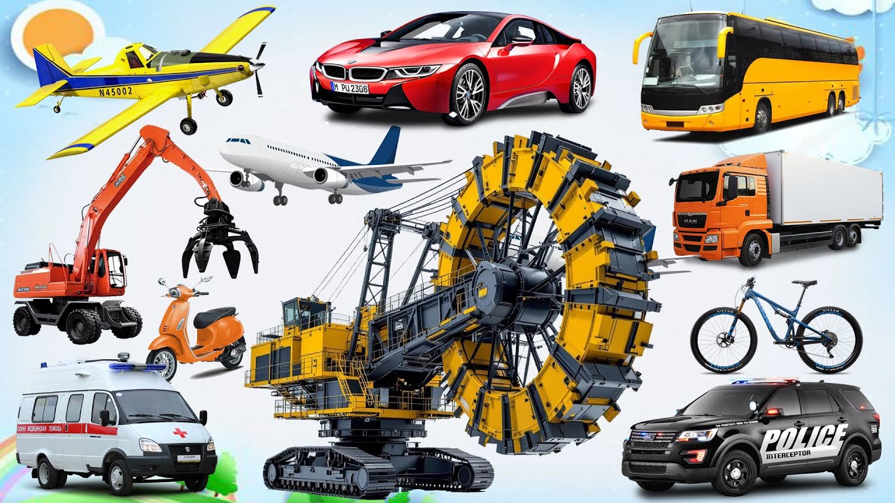 🚗 Dạy Bé Nhận Biết Phương Tiện Giao Thông | Trò Chơi Đoán Tên Xe Vui Nhộn Cho Bé