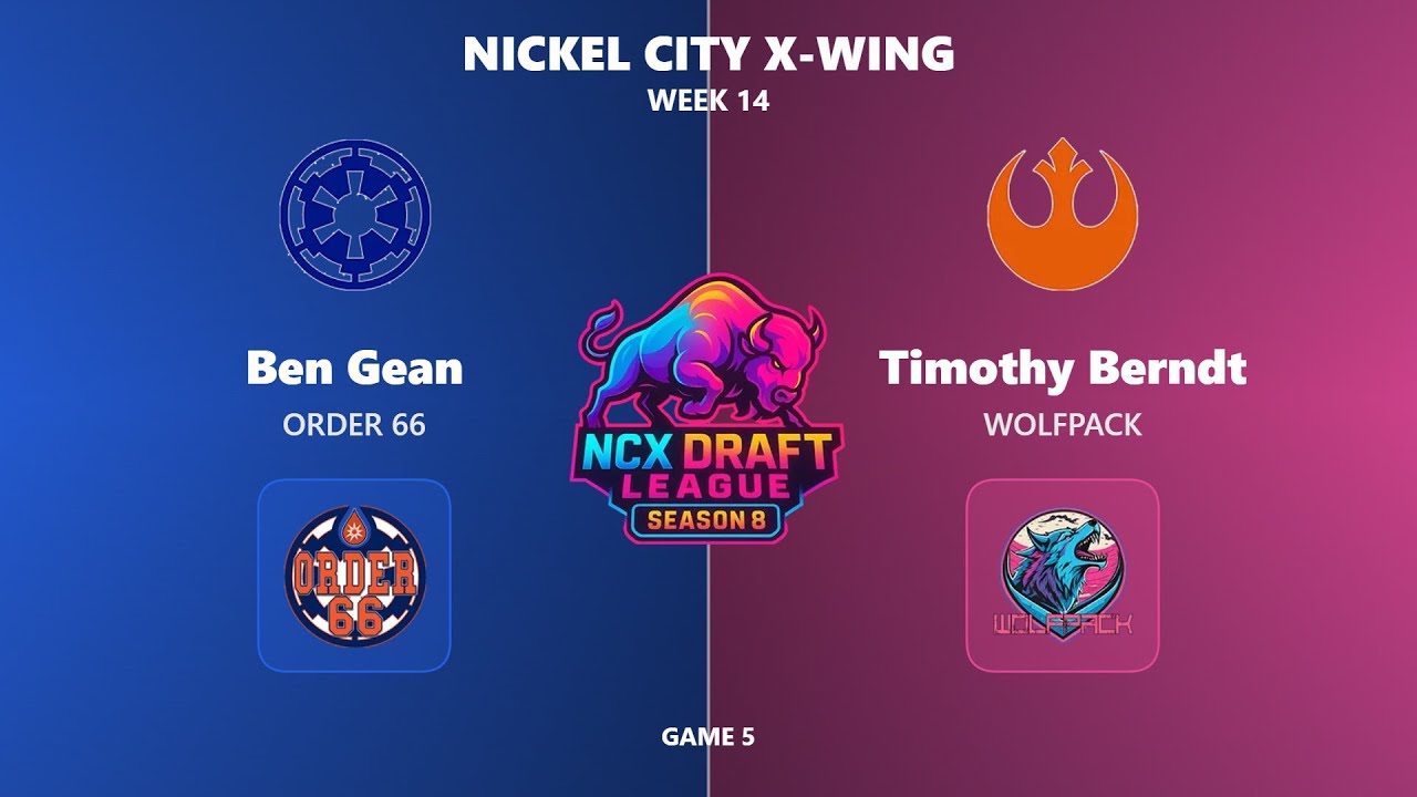 NCX S8 Finals: Tim (Wolfpack) vs Tharkad (Order 66)