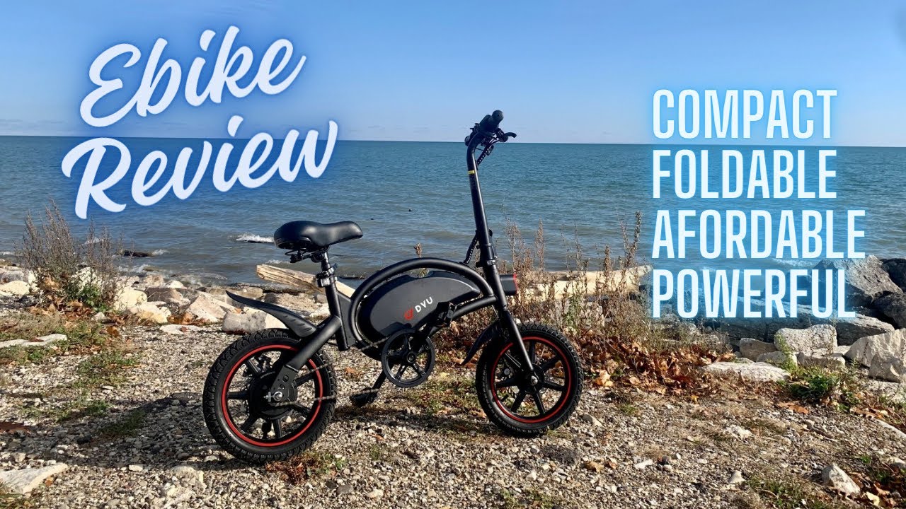 DYU D3F Mini Folding Ebike - Unboxing, Testing & Review!
