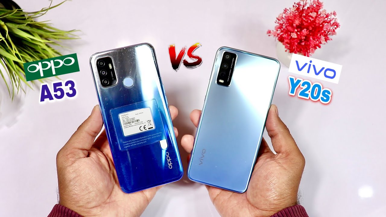 Vivo Y20s Vs Oppo A53 Comparison - Speed Test & Camera Test Hindi/Urdu