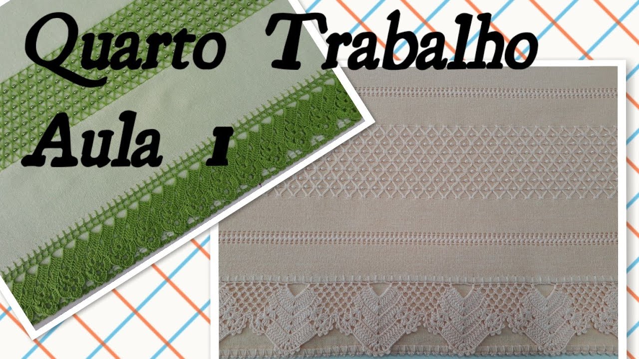 Bordado bainha aberta - Quarto Trabalho - 1° aula
