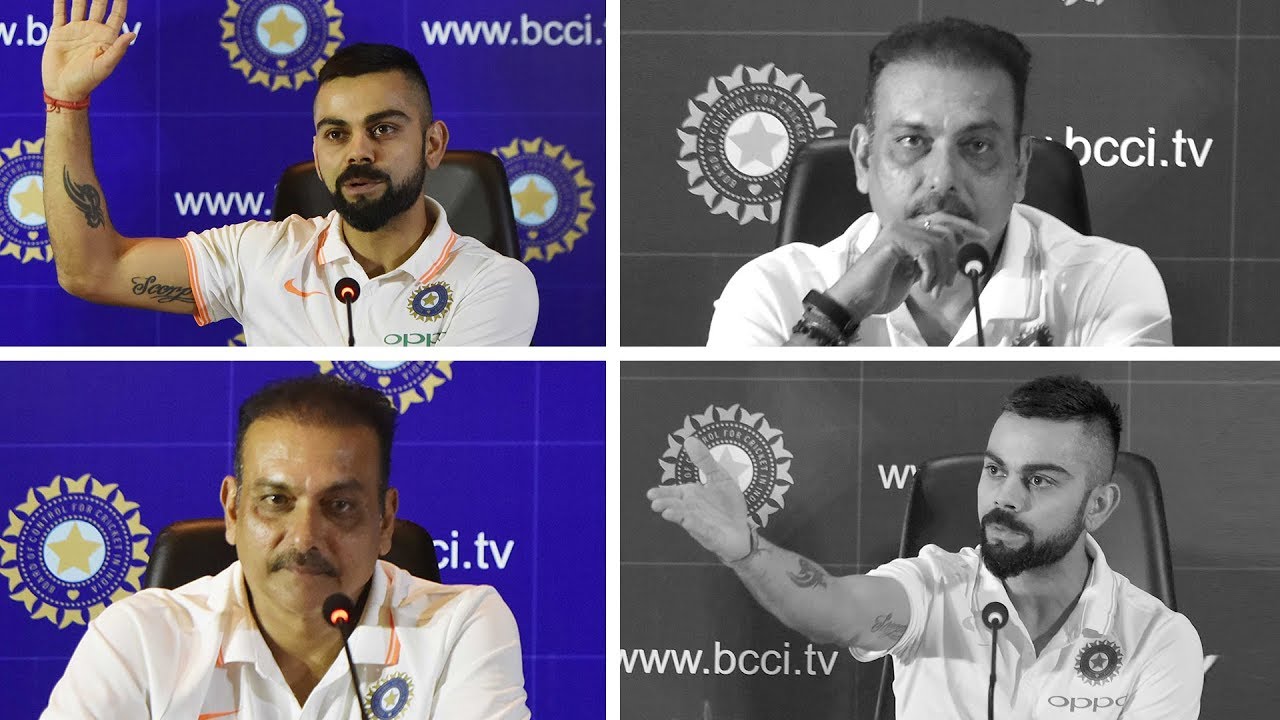 Kohli and Shastri - Before and after series defeats | Press Conference Compilation