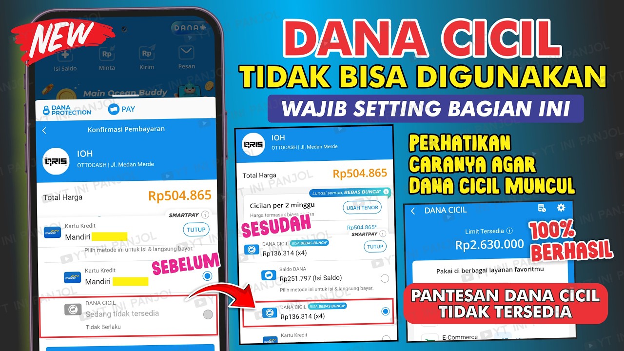 BONGKAR✅Mengatasi Dana Cicil Tidak Tersedia -Dana Cicil Tidak Bisa Digunakan-Dana Cicil Tidak Muncul