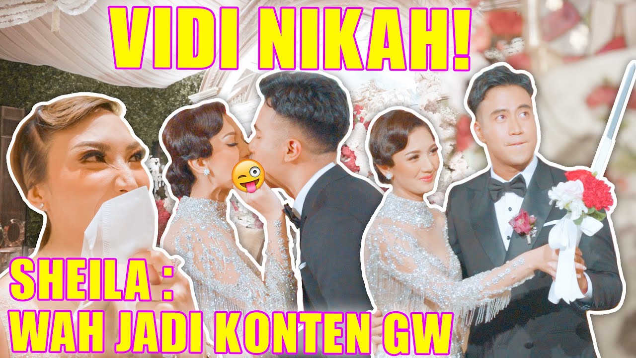 RESEPSI VIDI SHEILA , BCL SURUH LUNA CEPETAN KAWIN
