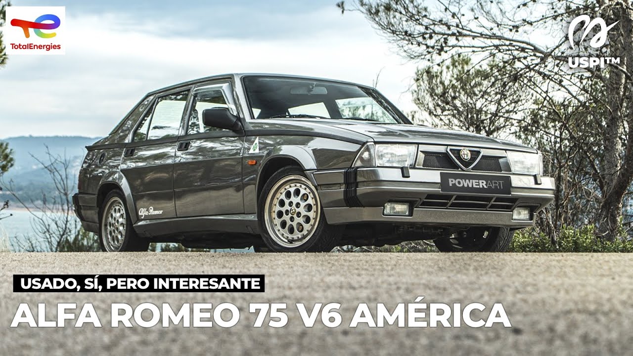 Alfa Romeo 75 V6 América: El último 