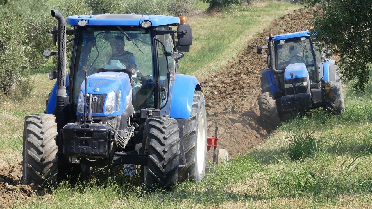 NEW HOLLAND T7.200 | NEW HOLLAND T6.165 | NEW HOLLAND TM120 | ANGELONI PLOWS | ROTELLI GROUP