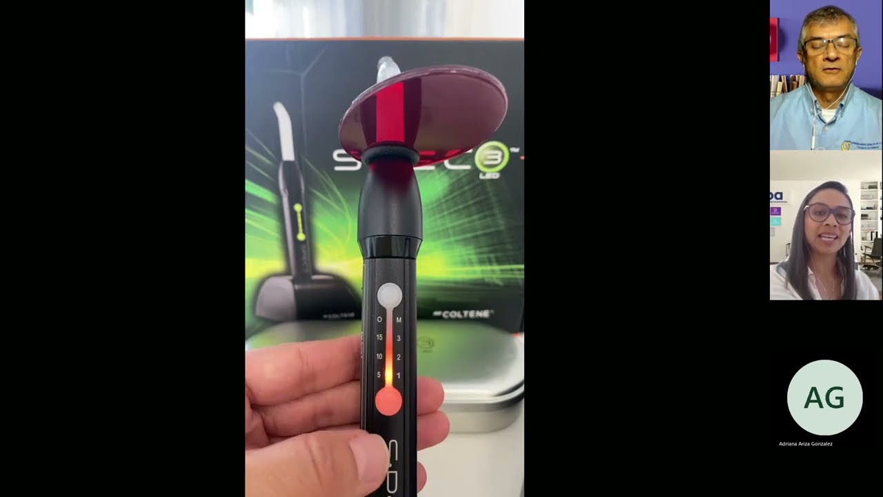 Lámpara S P E C  3 LED Coltene Charlas con Hermes Sánchez