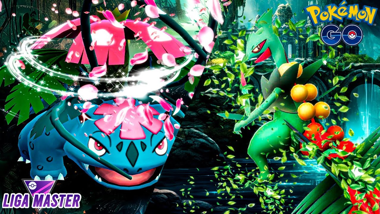 KYOGRE NO TIENE A DÓNDE CORRER ¡MEGA SCEPTILE Y MEGA VENUSAUR EN LIGA MÁSTER!