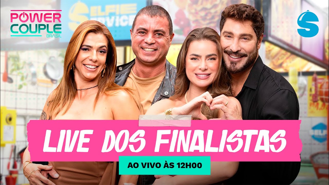 LIVE DOS FINALISTAS: DHOMINI, ADRIANA, VICTOR E RAY CONTAM TUDO SOBRE O POWER COUPLE! #SelfieService
